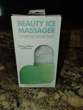 Beauty Ice Massager Cooling Facial Tool - Green New